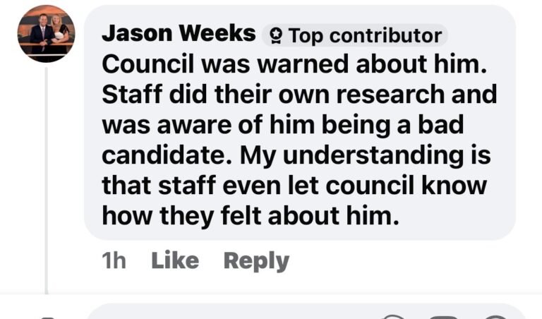 Ethics Investigation of Mineral Wells City Manager Over Social Media Posts Requested